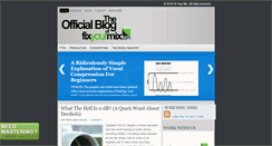 Desktop Screenshot of blog.fixyourmix.com